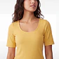 Polera Canuton Mujer Mostaza - Miniatura 4