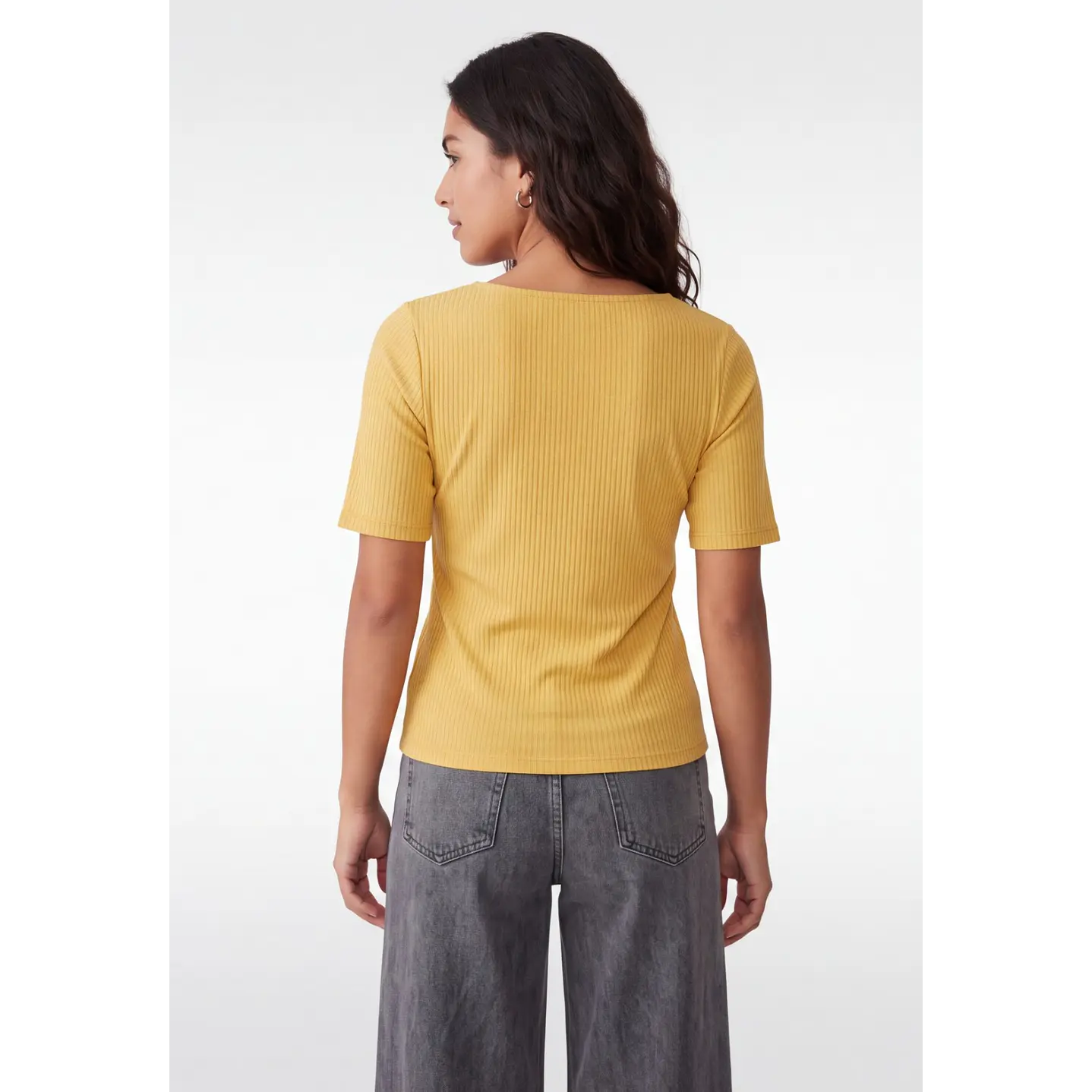 Polera Canuton Mujer Mostaza 2