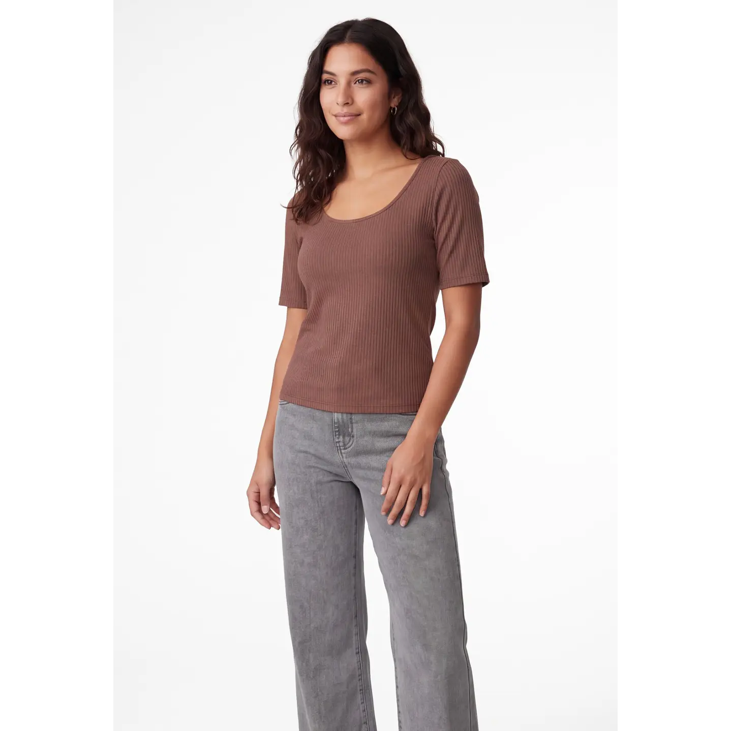 Polera Canuton Mujer Café 1