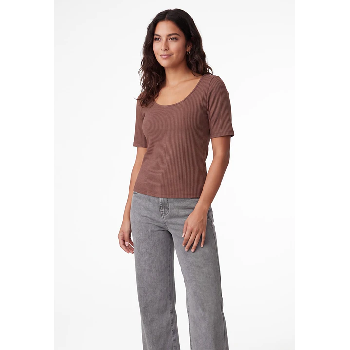 Polera Canuton Mujer Café 1