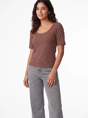 Polera Canuton Mujer Café