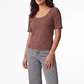 Polera Canuton Mujer Café - Miniatura 1