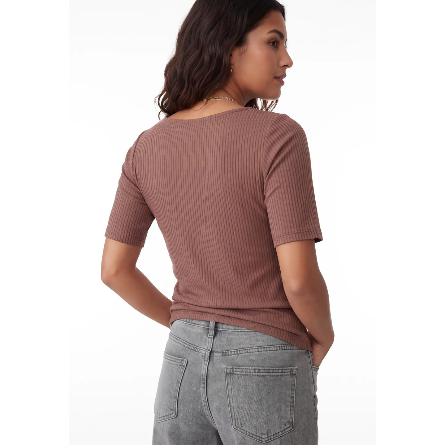 Polera Canuton Mujer Café 2