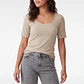 Polera Canuton Mujer Beige - Miniatura 1