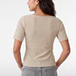 Polera Canuton Mujer Beige - Miniatura 2