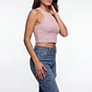 Polera Halter Mujer Rosado - Miniatura 1