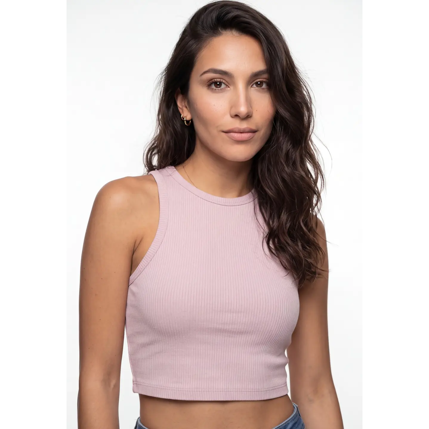 Polera Halter Mujer Rosado 4