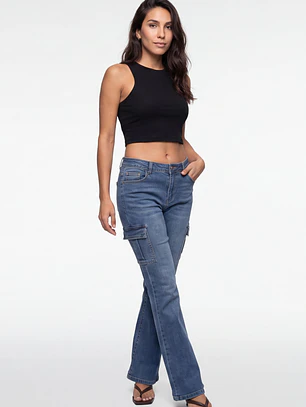 Polera Halter Mujer Negro
