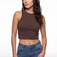 Polera Halter Mujer Café - Miniatura 1