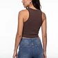 Polera Halter Mujer Café - Miniatura 2