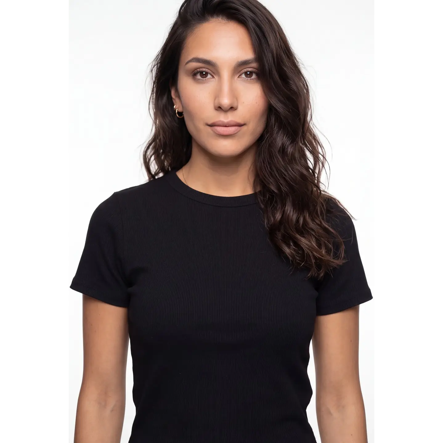 Polera Clasica Mujer Negro 4