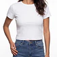 Polera Clasica Mujer Blanco - Miniatura 1