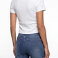 Polera Clasica Mujer Blanco - Miniatura 2