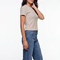 Polera Clasica Mujer Beige - Miniatura 1