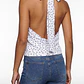 Polera Lunares Mujer Blanco - Miniatura 2