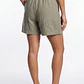 Short Lino Mujer Verde - Miniatura 2