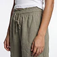 Short Lino Mujer Verde - Miniatura 4
