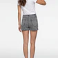 Short Denim Mujer Gris - Miniatura 2