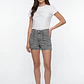 Short Denim Mujer Gris - Miniatura 4