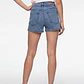 Short Denim Mujer Celeste - Miniatura 2