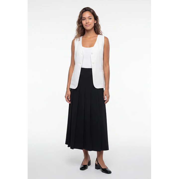 Vest Lino Mujer Crudo 3