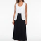 Vest Lino Mujer Crudo - Miniatura 3