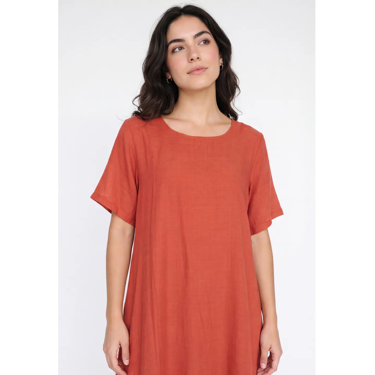 Vestido Doble Mujer Coral 2