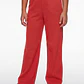 Calza Rib Flare Niña Rojo - Miniatura 1