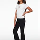 Calza Rib Flare Niña Negro - Miniatura 3