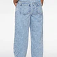 Jeans Coquette Ballon Niña Azul - Miniatura 2