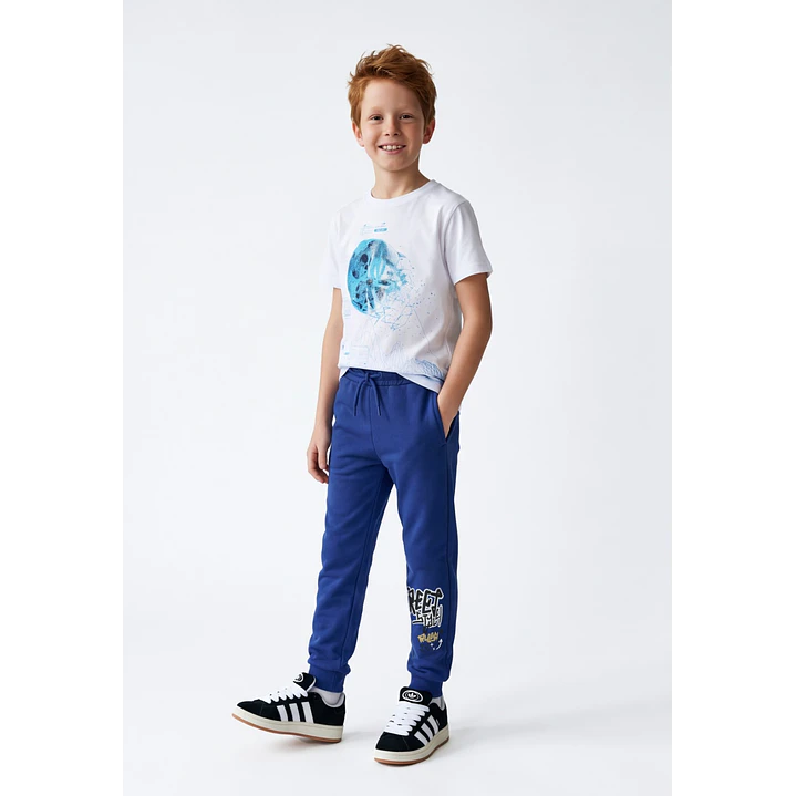 Buzo Street Niño Azul  3