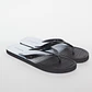 Hawaiana Linea Bicolor Hombre Negro - Miniatura 1