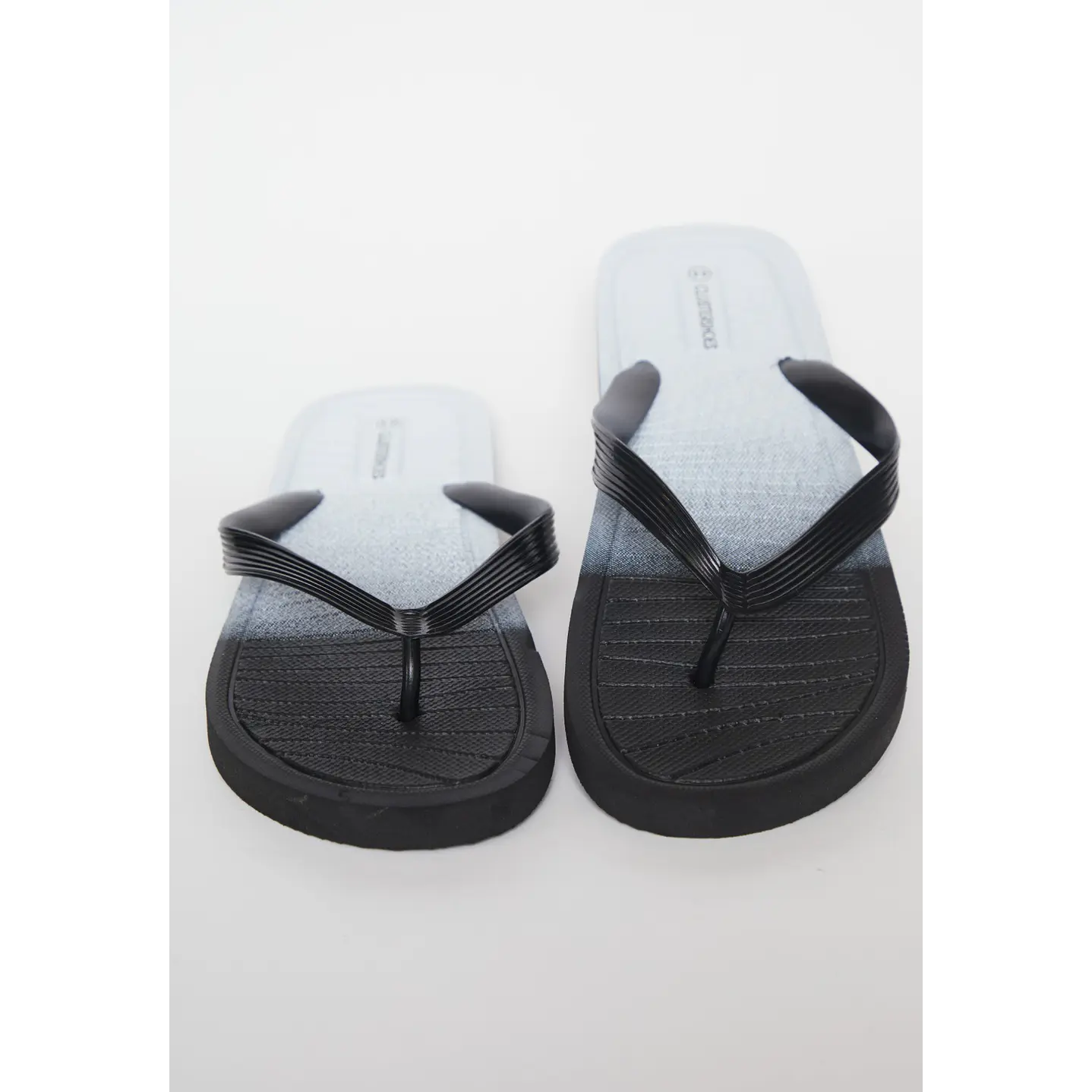 Hawaiana Linea Bicolor Hombre Negro 2