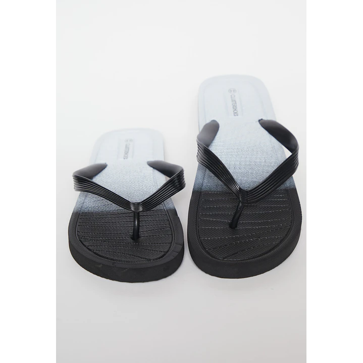 Hawaiana Linea Bicolor Hombre Negro 2