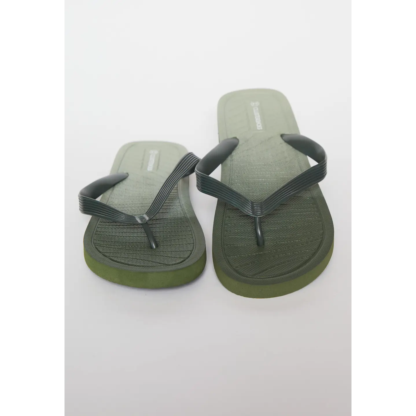 Hawaiana Linea Bicolor Hombre Verde 2