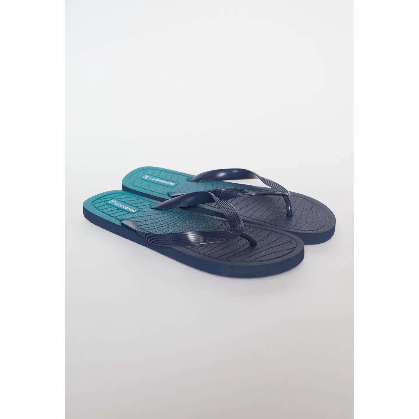 Hawaiana Linea Bicolor Hombre Azul 1