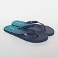 Hawaiana Linea Bicolor Hombre Azul - Miniatura 1