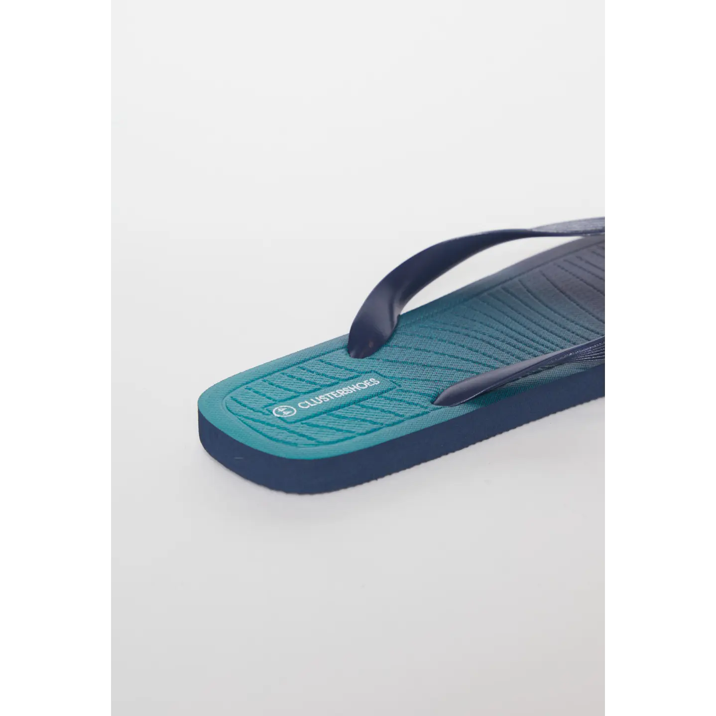 Hawaiana Linea Bicolor Hombre Azul 3