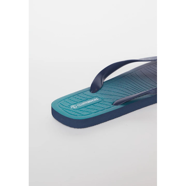Hawaiana Linea Bicolor Hombre Azul 3