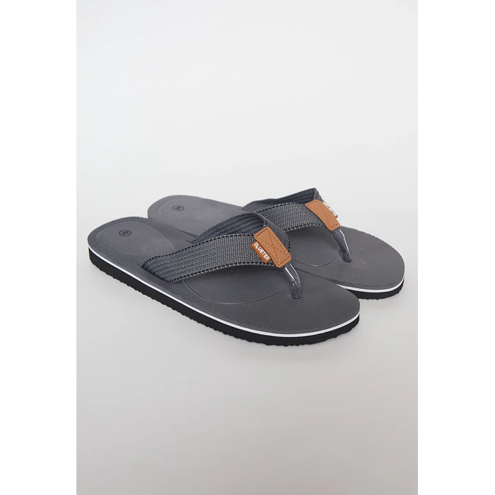 Hawaiana Huicha Tela Hombre Gris 1