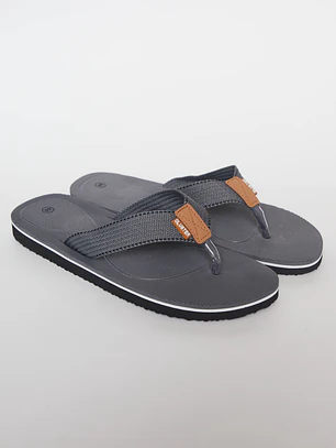 Hawaiana Huicha Tela Hombre Gris