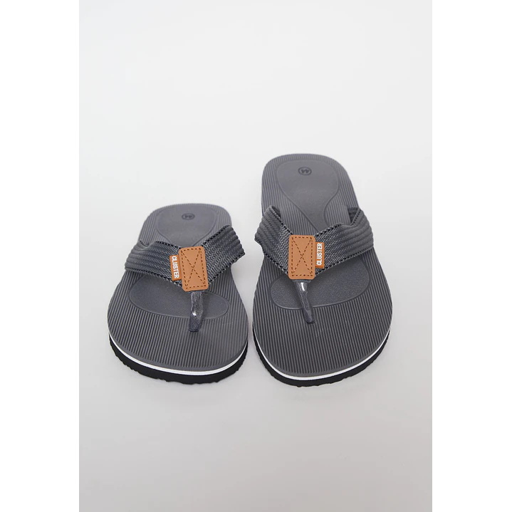 Hawaiana Huicha Tela Hombre Gris 2
