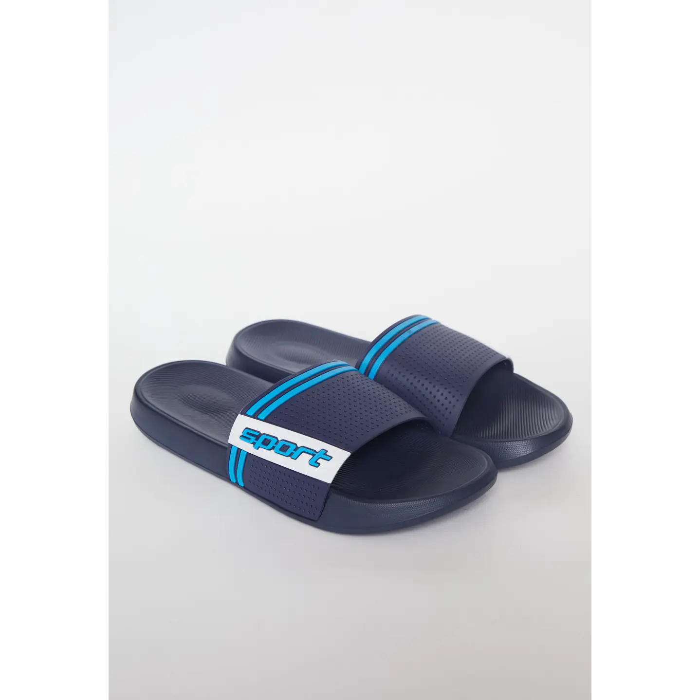 Zueco Banda Ancha Hombre Azul 1