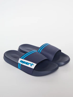 Zueco Banda Ancha Hombre Azul