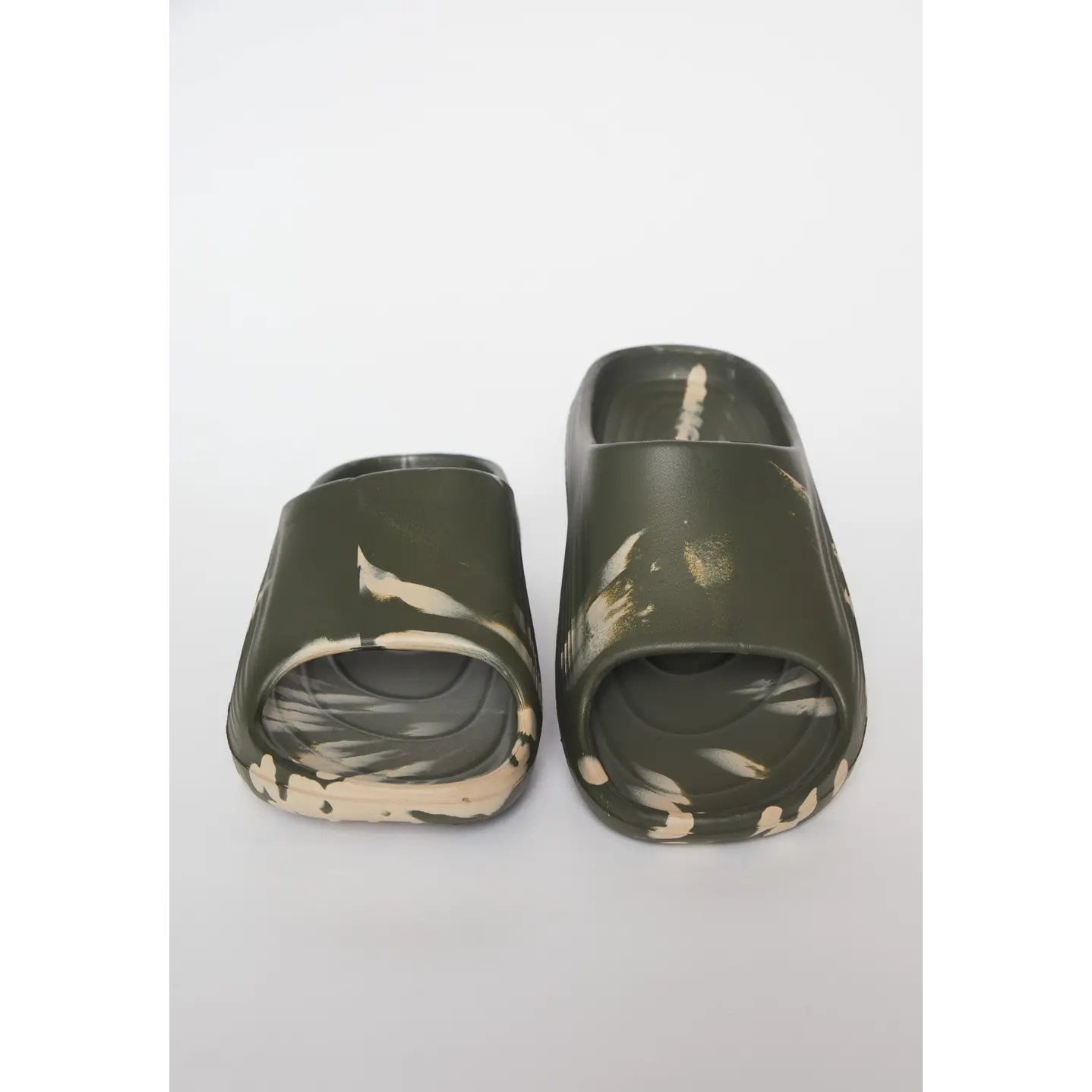 Zueco Banda Ancha Hombre Verde 2