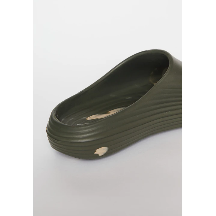 Zueco Banda Ancha Hombre Verde 3