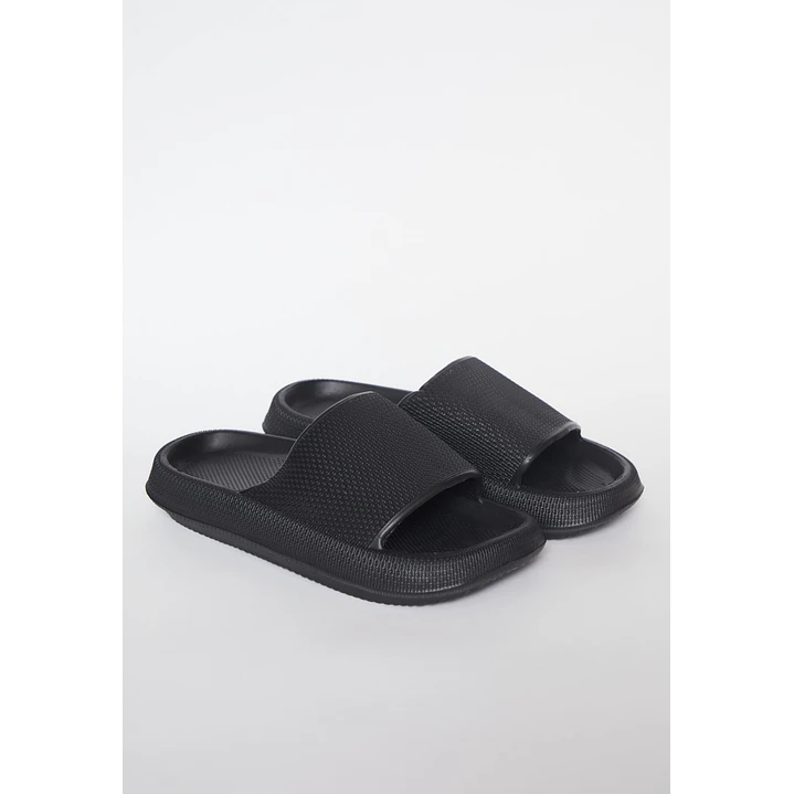 Zueco Slippers Soft Hombre Negro 1