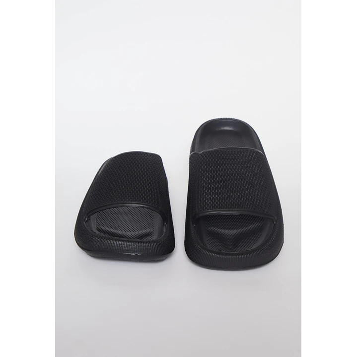 Zueco Slippers Soft Hombre Negro 2