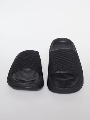 Zueco Slippers Soft Hombre Negro