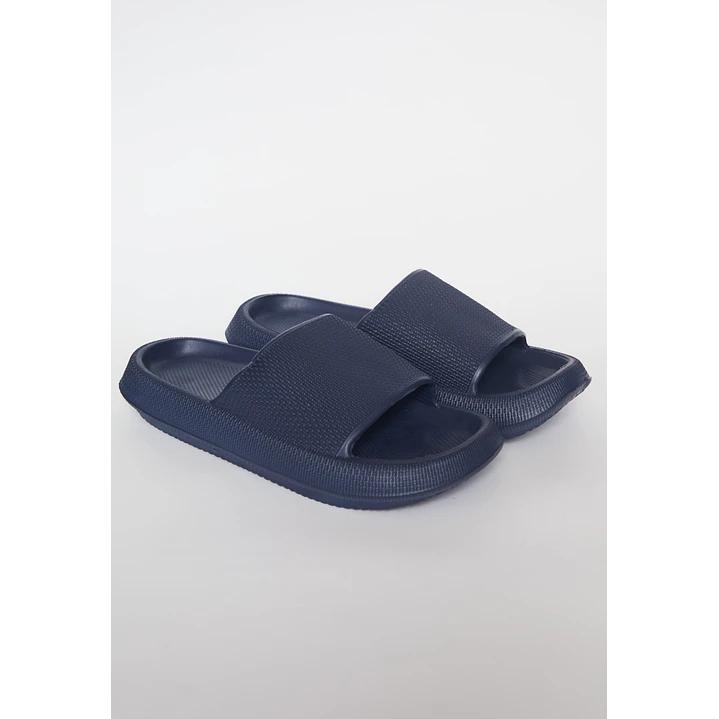 Zueco Slippers Soft Hombre Azul 1